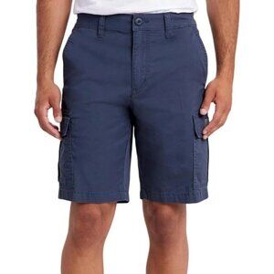 NEW Unionbay Men's Size 38 Cargo Shorts Blue Cotton Spandex Blend